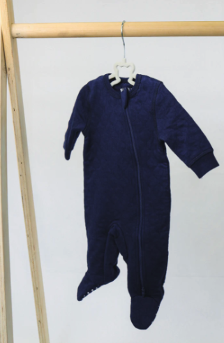 Juddlies Quilted Footie - Midnight