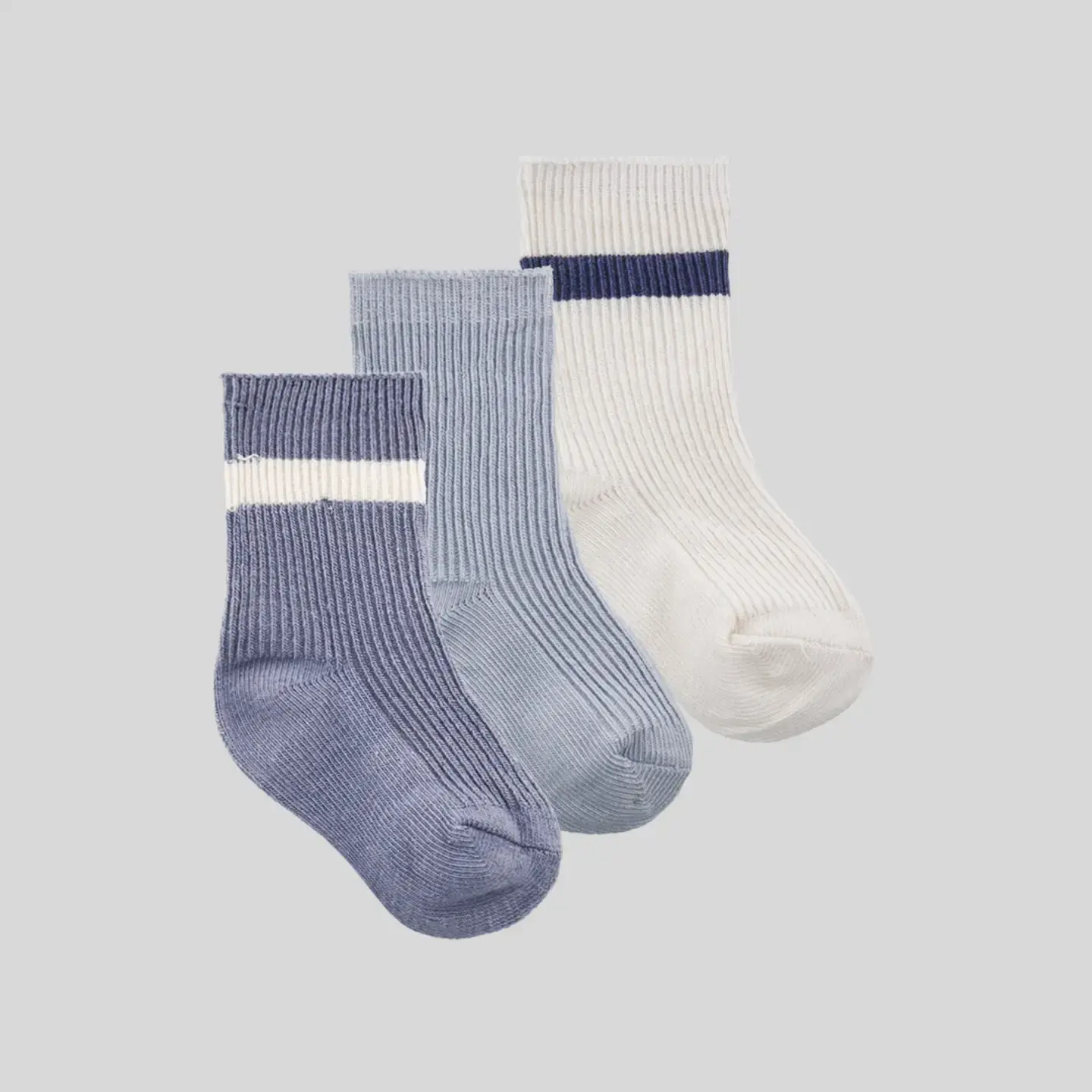 Organic Cotton 3 pack Baby Socks