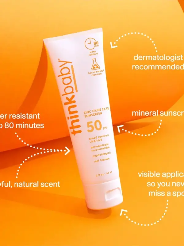 Thinkbaby Sunscreen SPF 50+ (3 oz.)