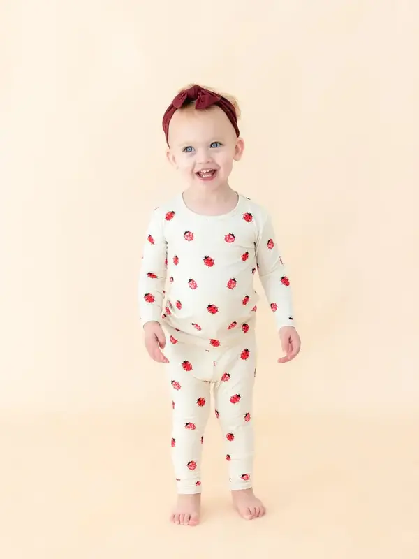 Kyte Long Sleeve Pajama Set - Love Bug