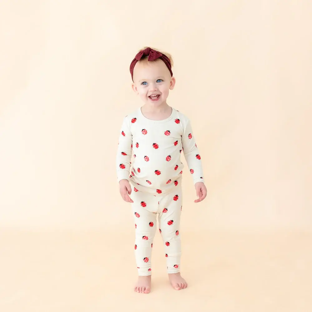 Kyte Long Sleeve Pajama Set - Love Bug