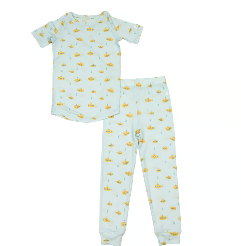 Short Sleeve Pajama Set - Ocean Explorer