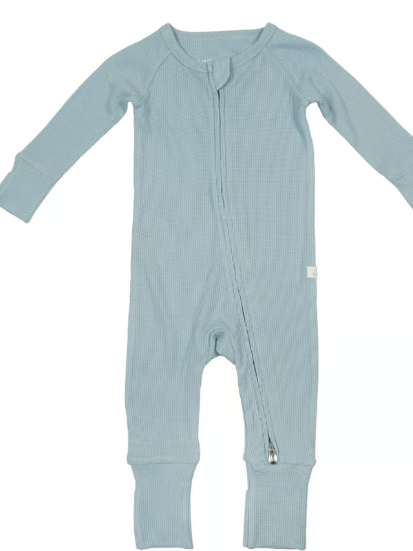 Loulou Lollipop Loulou Lollipop Waffle Sleeper - Blue Fog