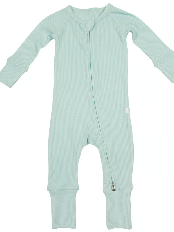 Loulou Lollipop Loulou Lollipop Waffle Sleeper - Seaglass