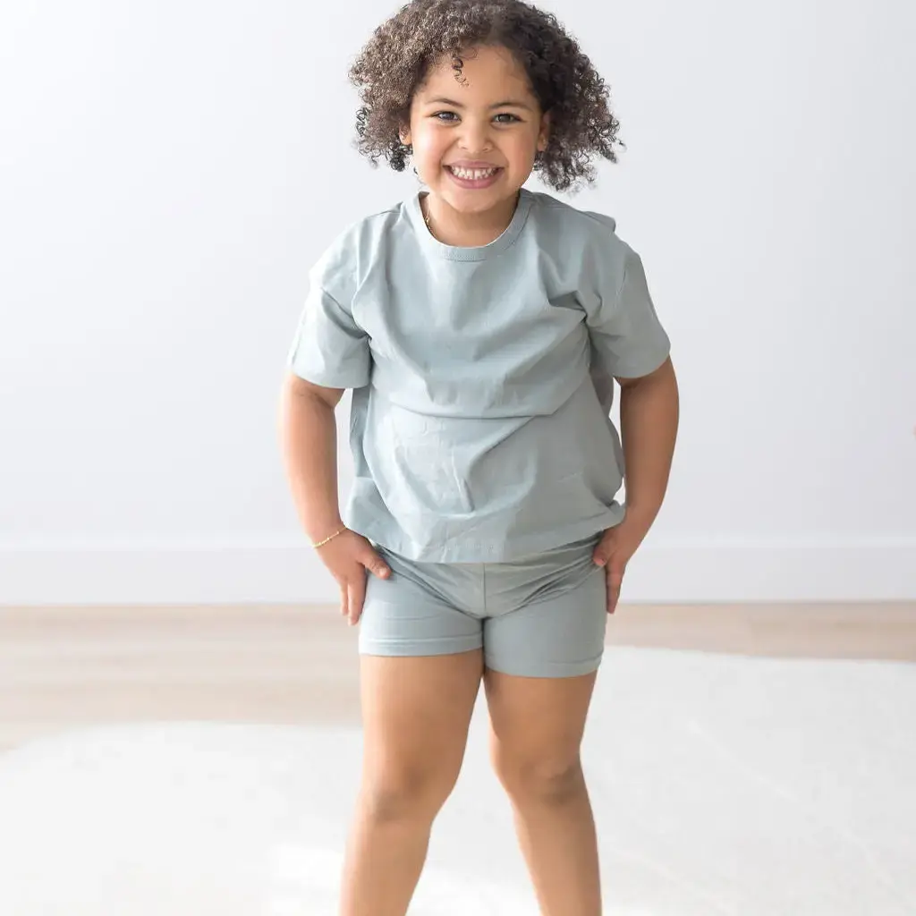 T-Shirt + Short Set - Mist