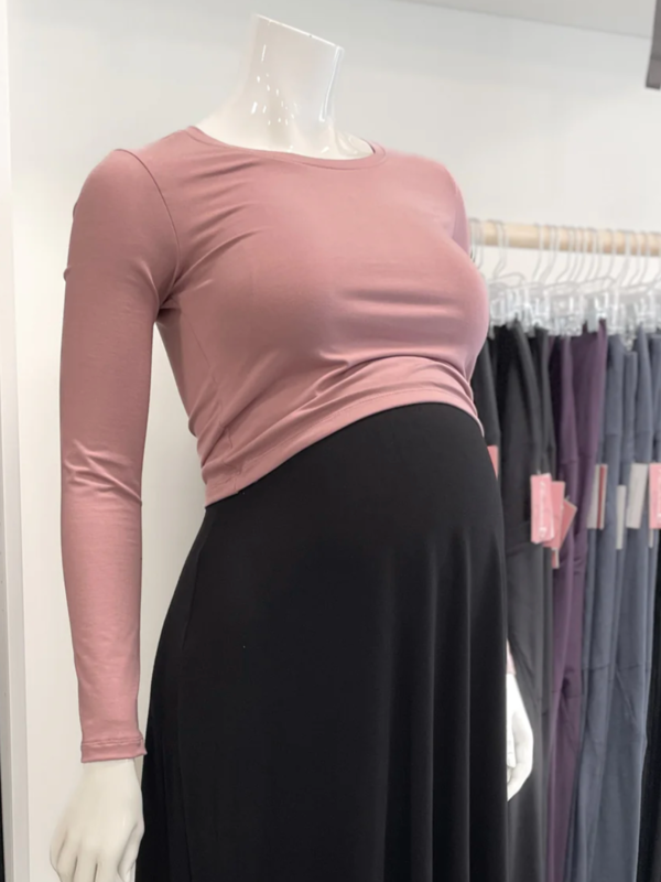 Rose Sweater Lavender
