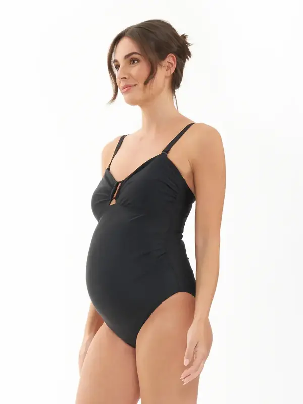 Bandeau One Piece - Black