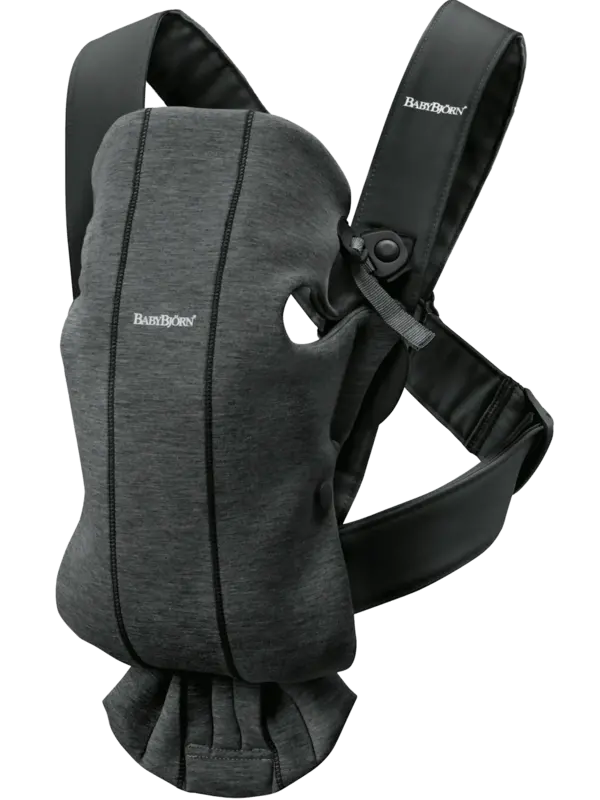 Baby Bjorn Baby Bjorn Carrier Mini -  Charcoal (3D Jersey)