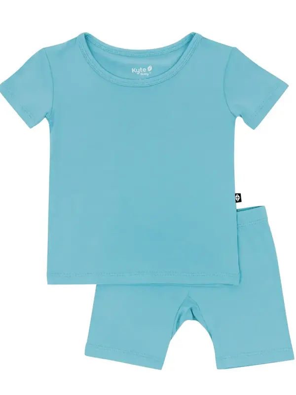 Kyte Short Sleeve Pajama Set - Makai