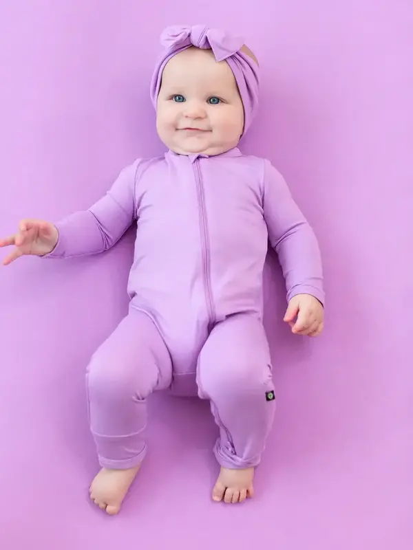 Kyte Zipper Romper - Poi