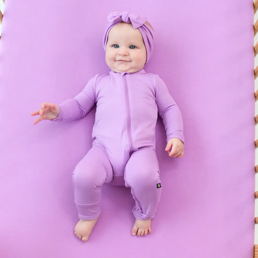 Kyte Zipper Romper - Poi