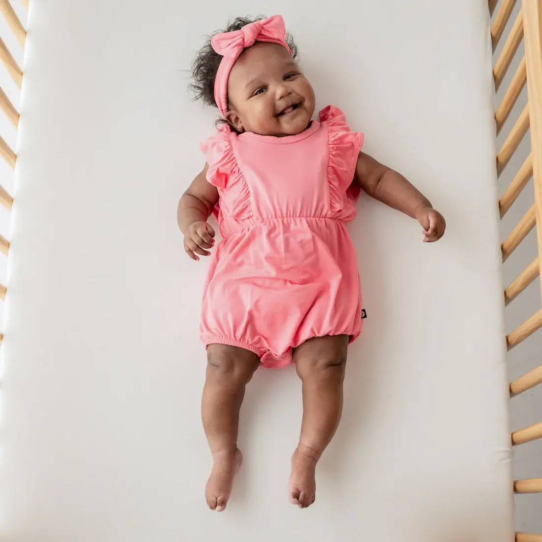 Kyte Bubble Romper - Guava
