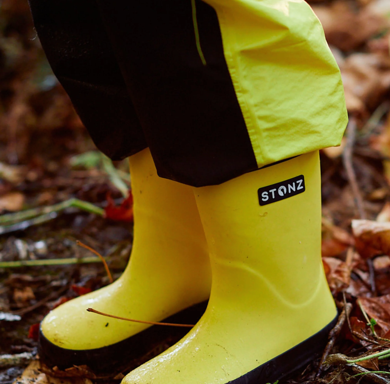 Stonz Rain Boots - Yellow