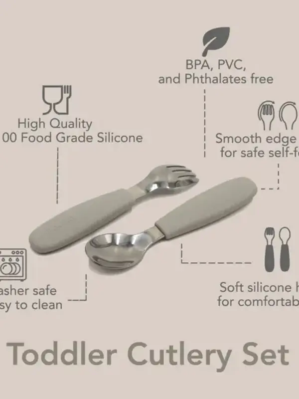 Nouka Toddler Cutlery Set