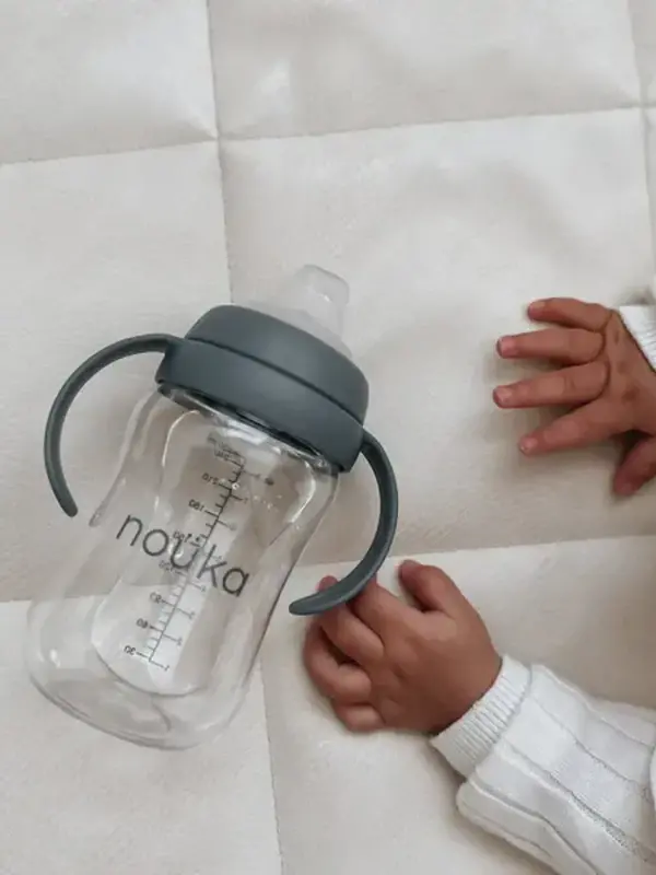 Nouka Transitional Sippy/Weighted Straw Cup
