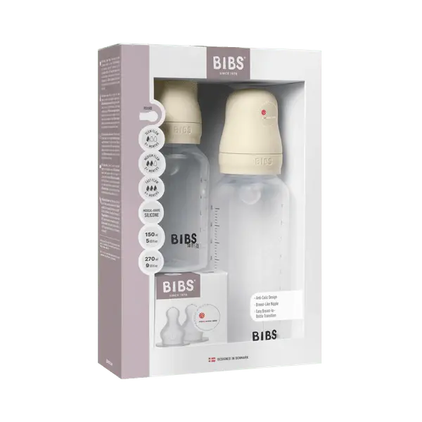 Ivory Grow + Flow Bottle Set (Silicone)