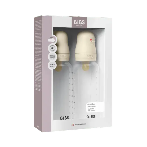 Ivory Baby Bottle 270ml - 2 pk. Latex