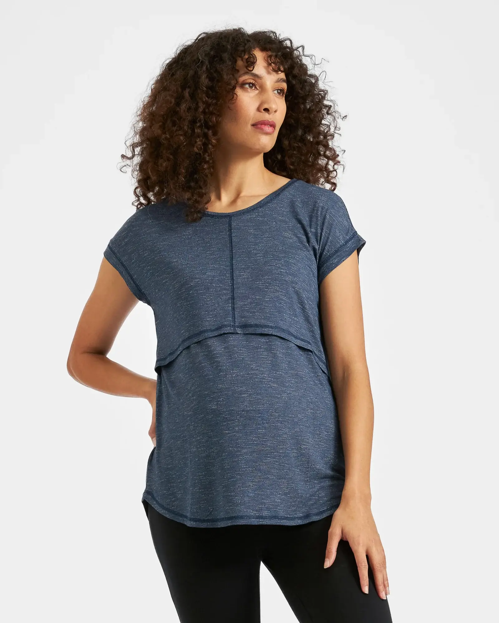 Dreamy Nursing Tee - Denim