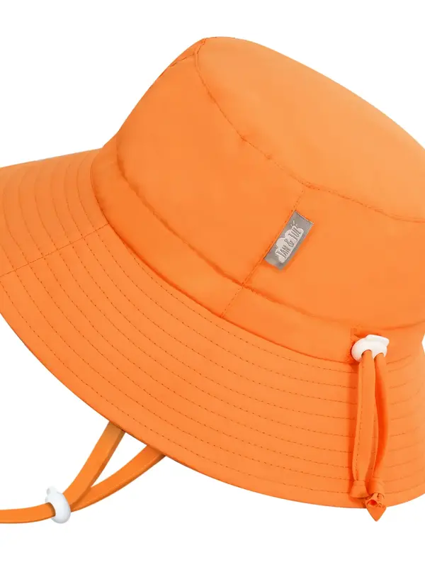Jan + Jul Bright Orange Aqua Dry Bucket Hat