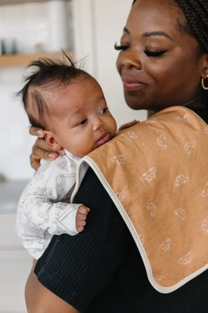 Copper Pearl Burp Cloth
