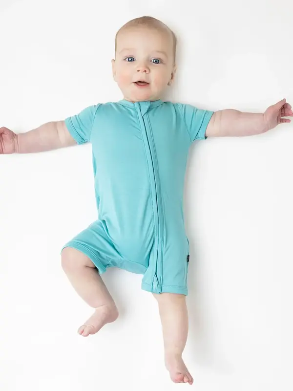 Kyte Zipper Shortall - Makai