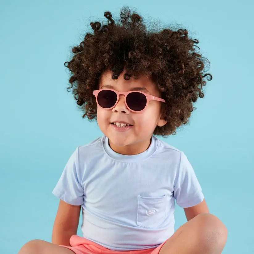 Keyhole - Seashell Pink/Smoke Lenses