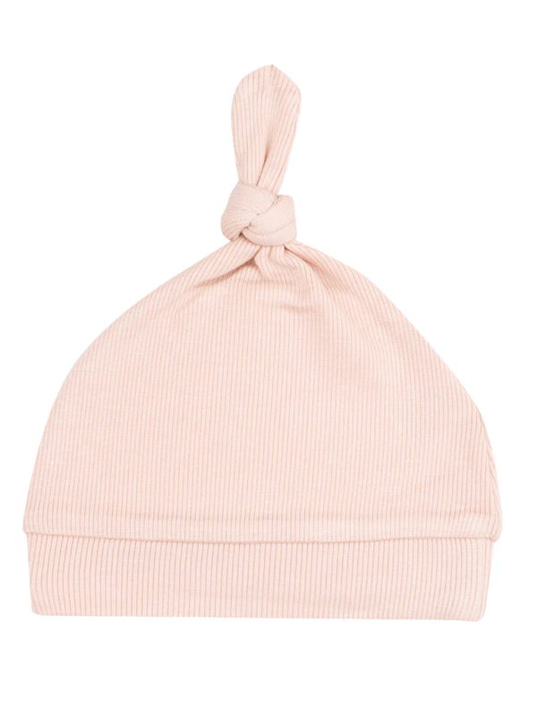 Angel Dear Rose Smoke Knotted Hat