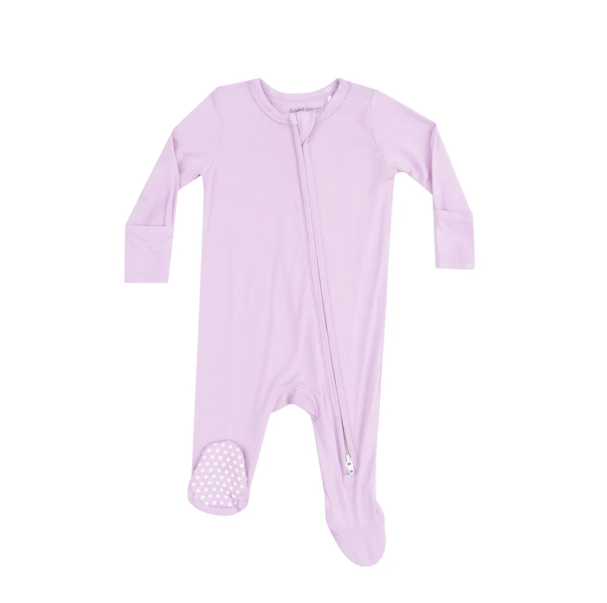 Winsome Orchid Zipper Footie