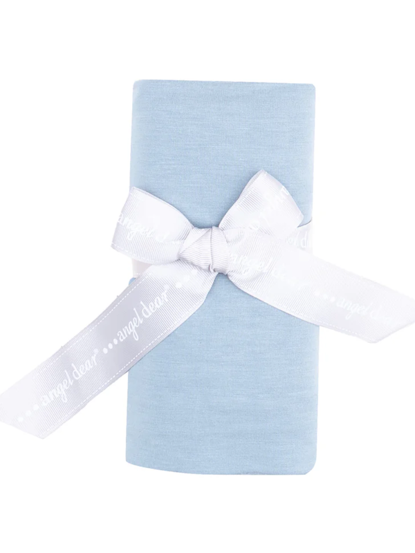 Angel Dear Blue Fog Swaddle Blanket