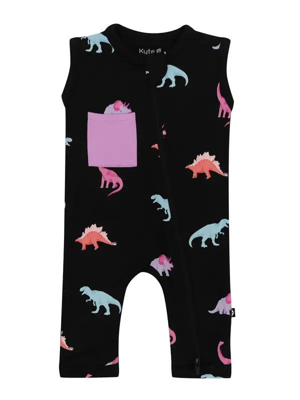 Kyte Sleeveless Romper - Midnight Roar