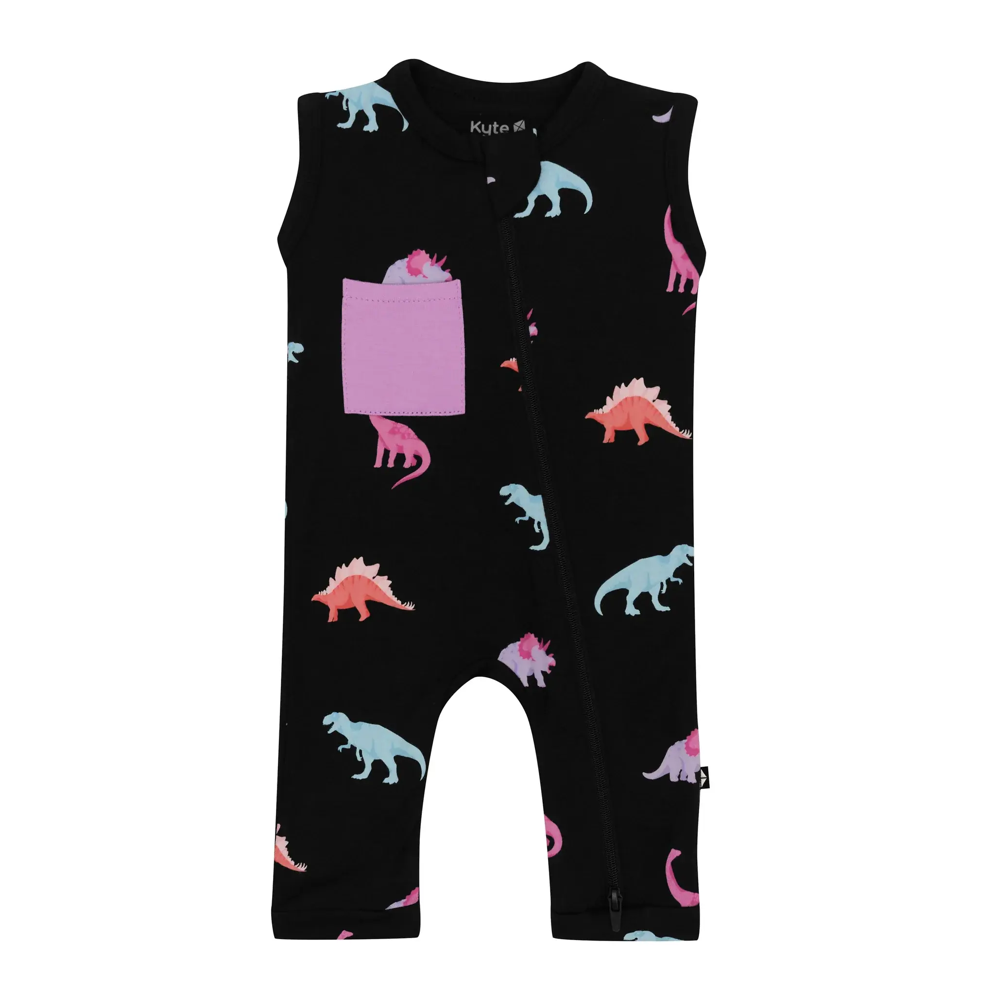 Kyte Sleeveless Romper - Midnight Roar