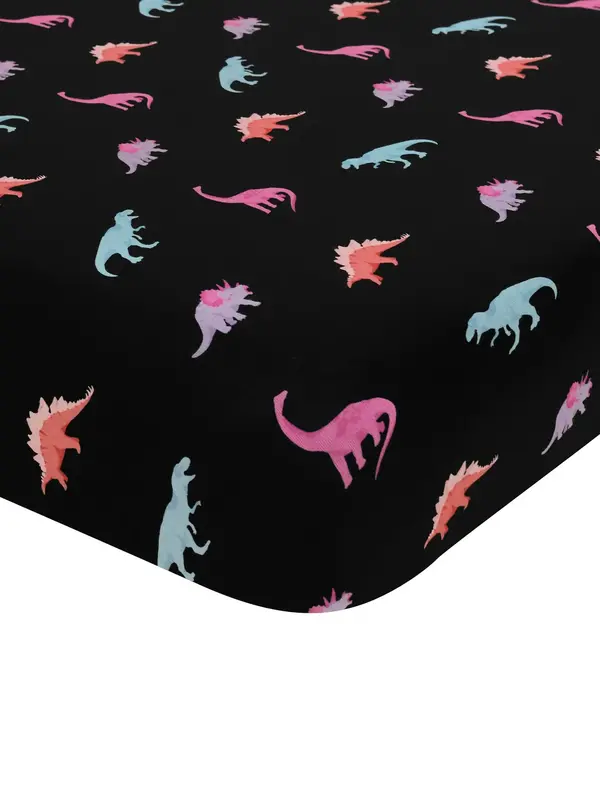 Kyte Mini Crib Sheet - Midnight Roar