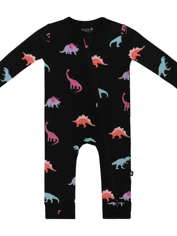 Kyte Zipper Romper - Midnight Roar