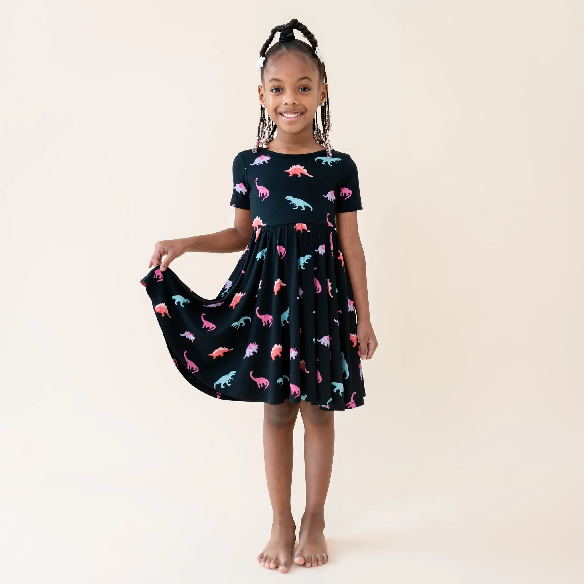 Kyte Twirl Dress - Midnight Roar