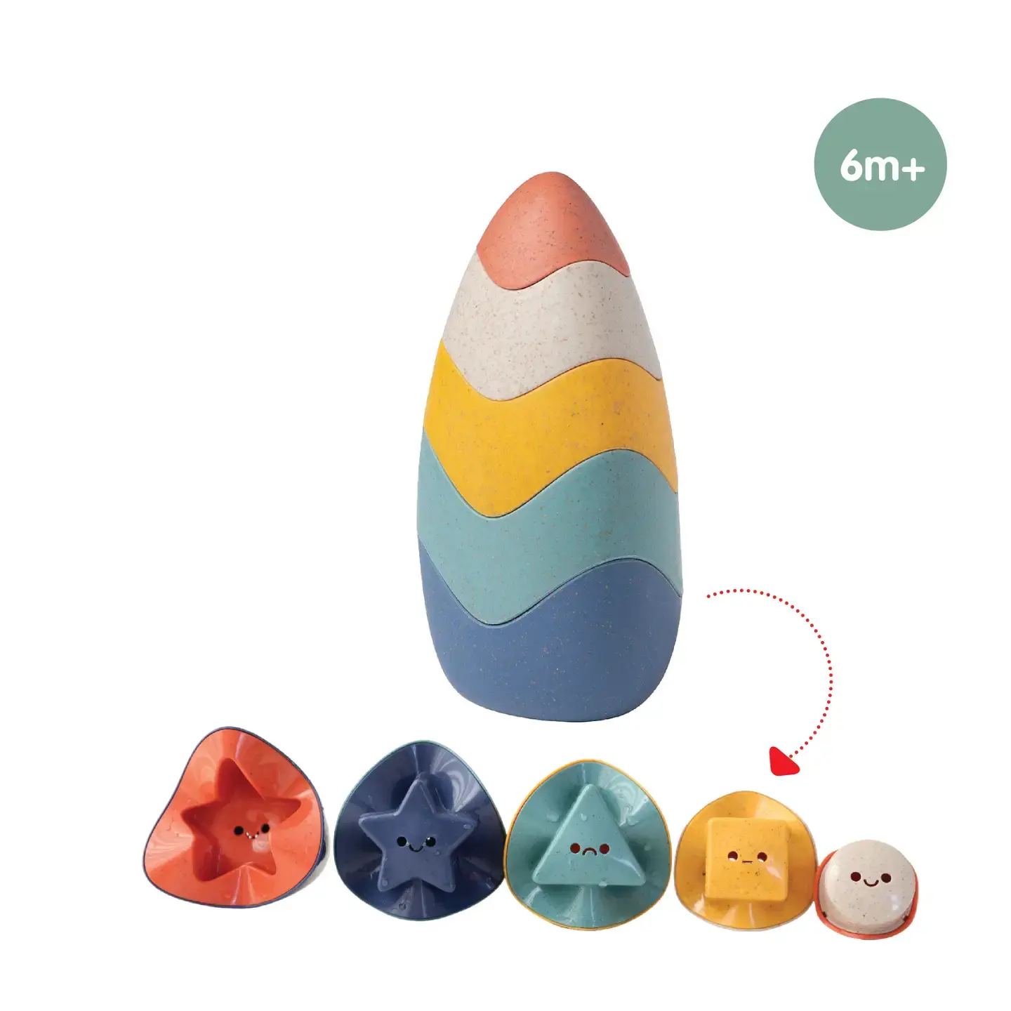 Stacking + Nesting Eggs