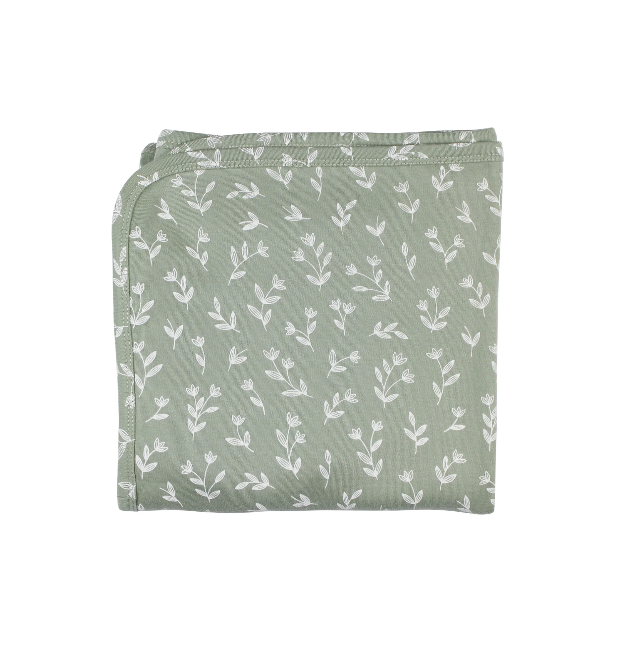 Seafoam Bloom Organic Blanket