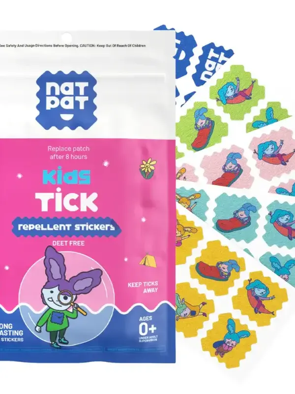 Natural Patch Kids Tick Repellent Stickers
