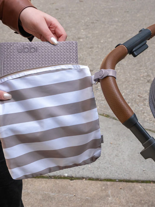 Ubbi Changing Mat and Bag - Taupe