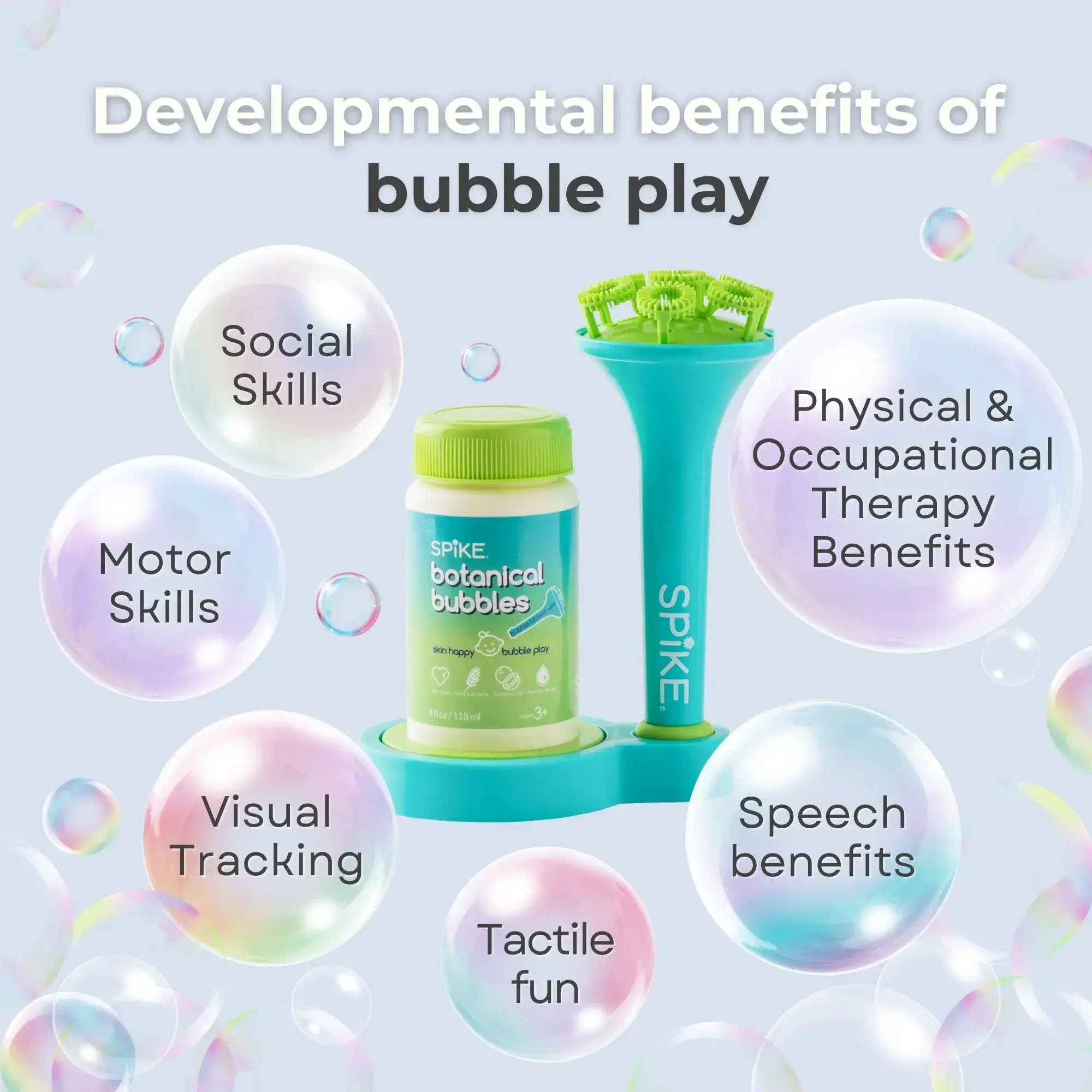 Innobaby Spike Botanical Bubble Set