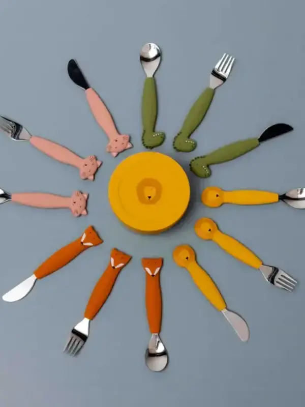Trixie Silicone Cutlery Set