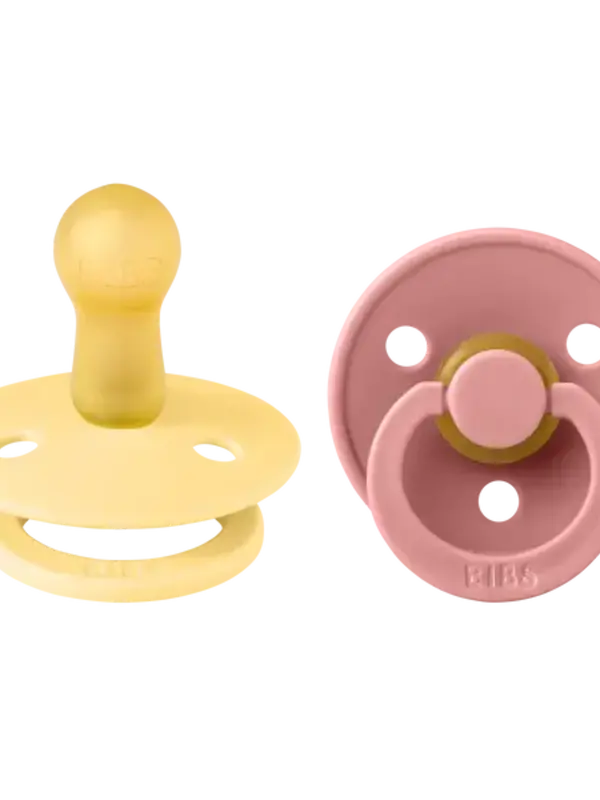 Bibs Colour - Butter/Dusky Pink