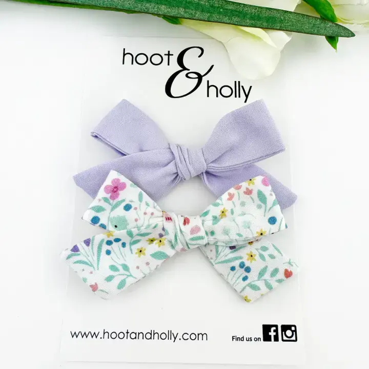 Sydney Bow Set - Spring Garden
