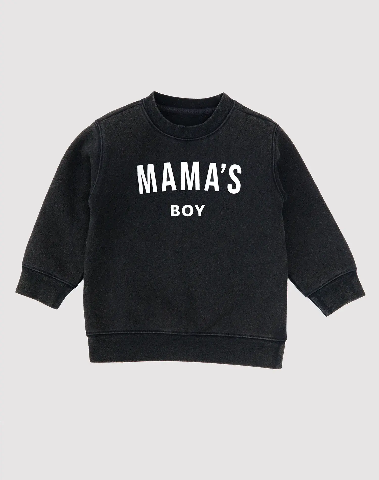 Mama's Boy Crew - Acid Black