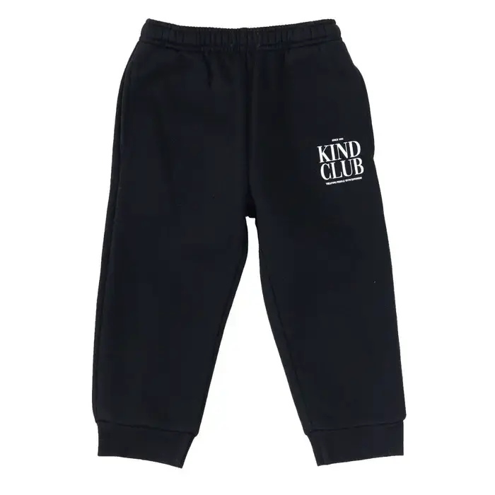 Kind Club Jogger - Black Wash