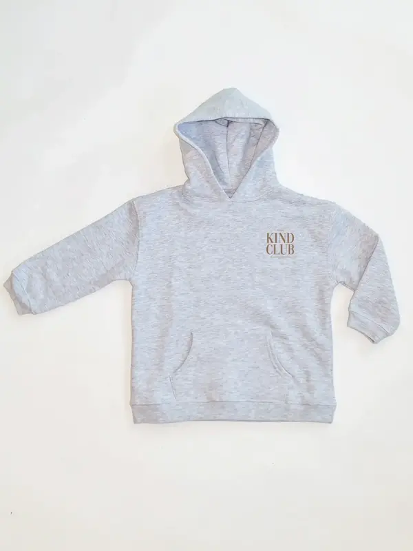 Brunette The Label Kind Club Hoodie - Grey