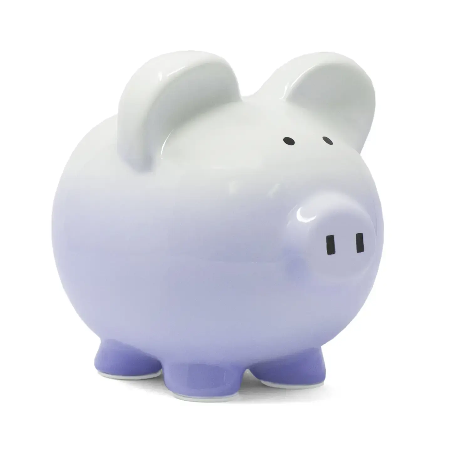 Purple Ombre Piggy Bank
