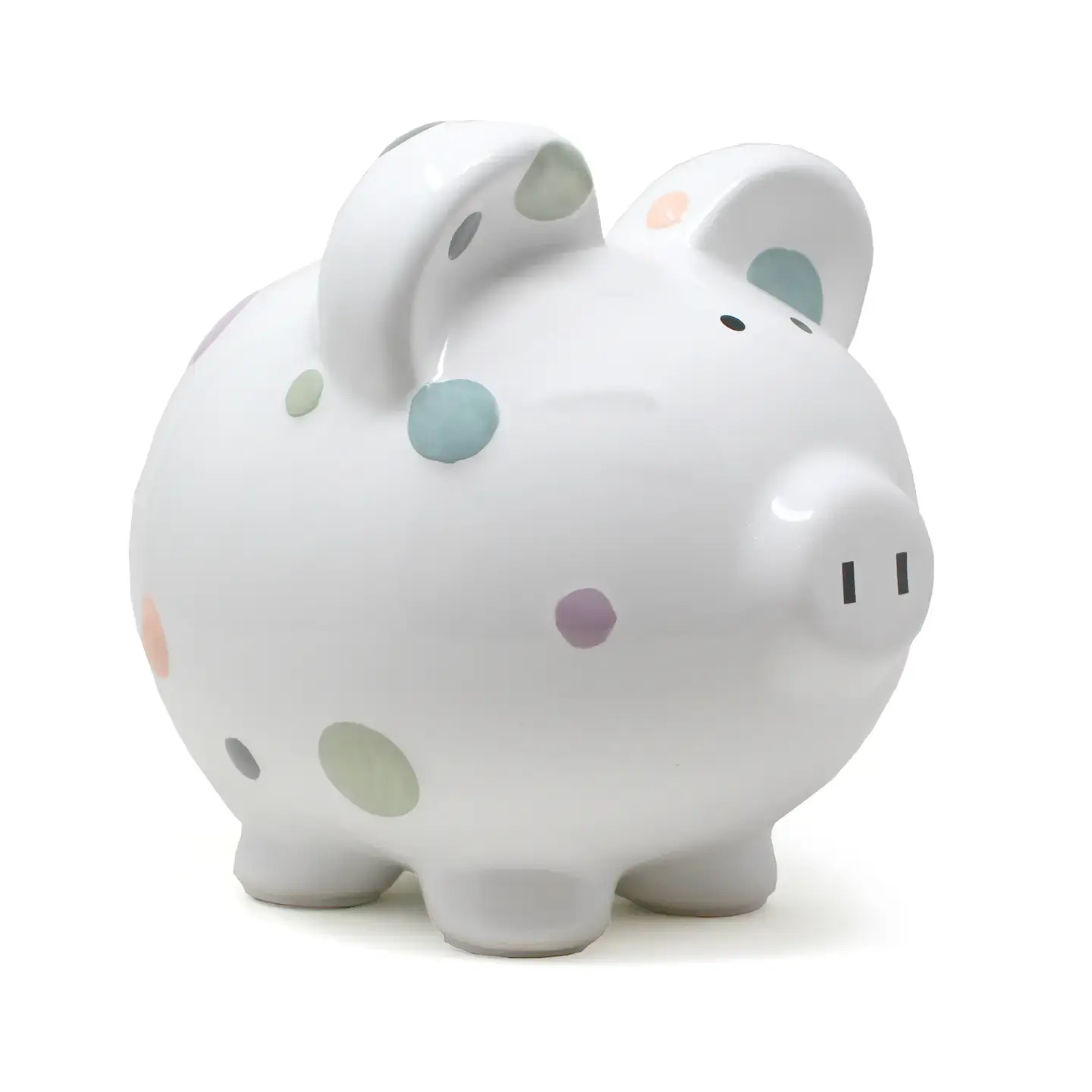 Pastel Multi Dot Piggy Bank