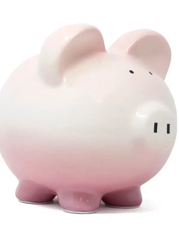 Child to Cherish Berry Ombre Piggy Bank