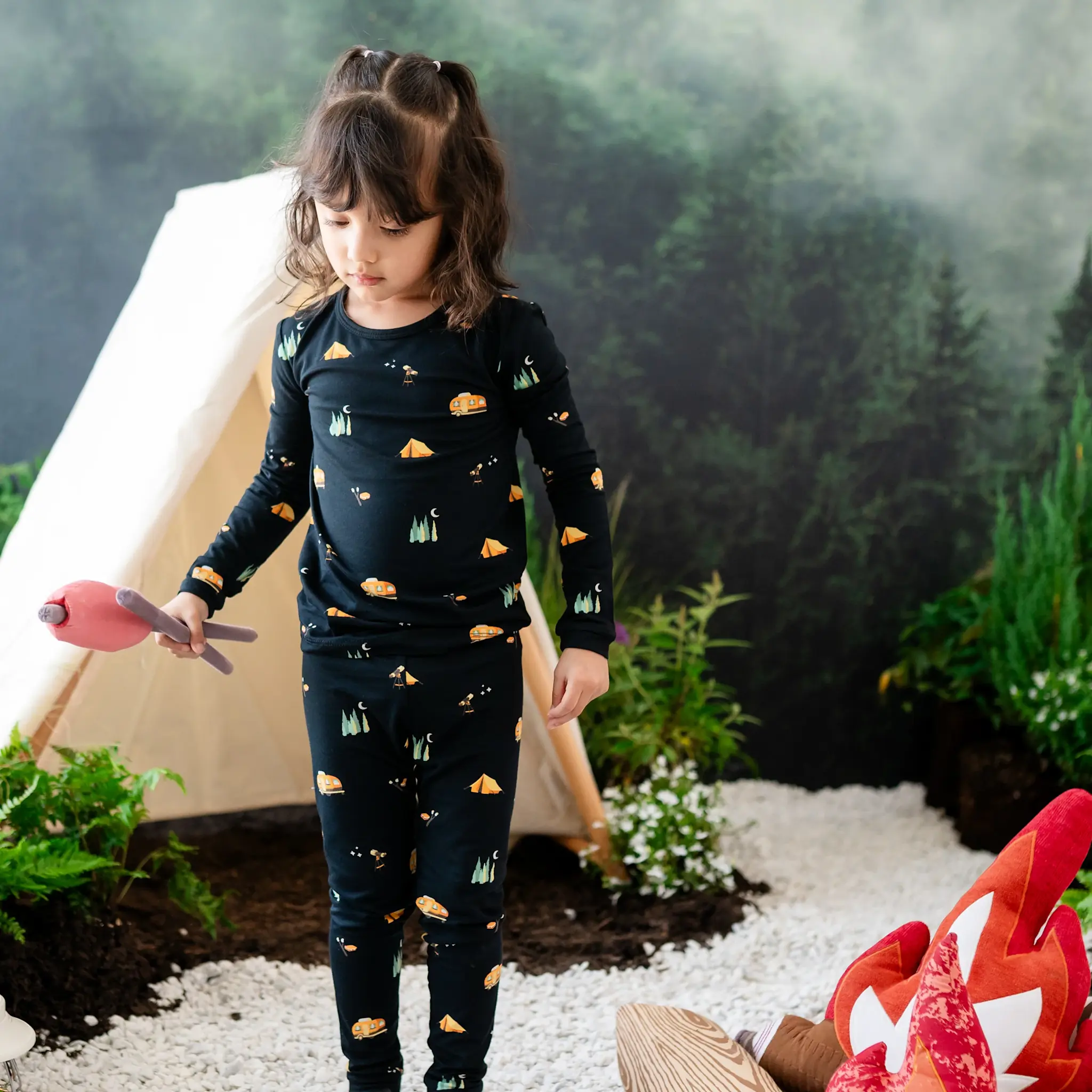 Kyte Long Sleeve Pajama Set - Under the Stars