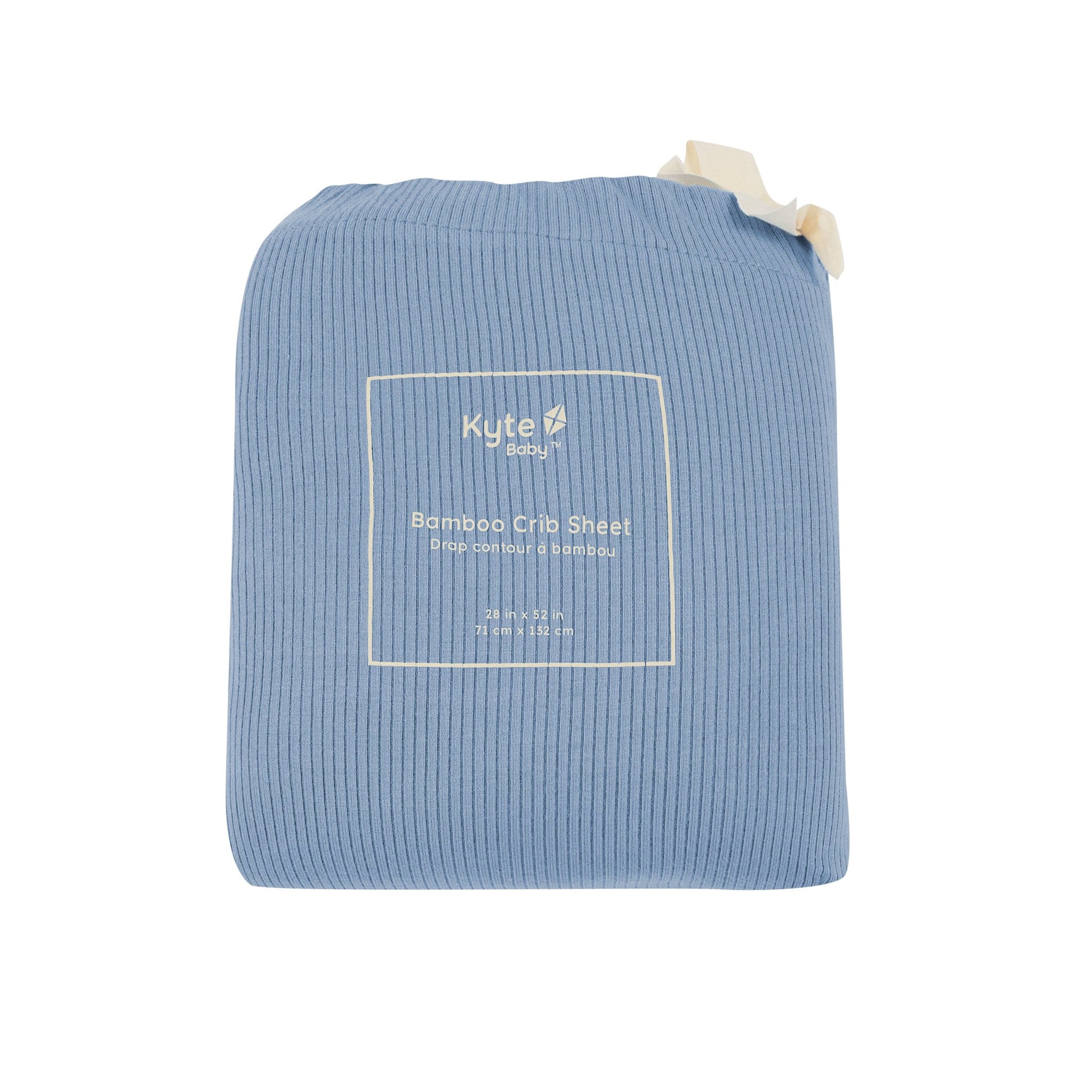 Kyte Ribbed Crib Sheet